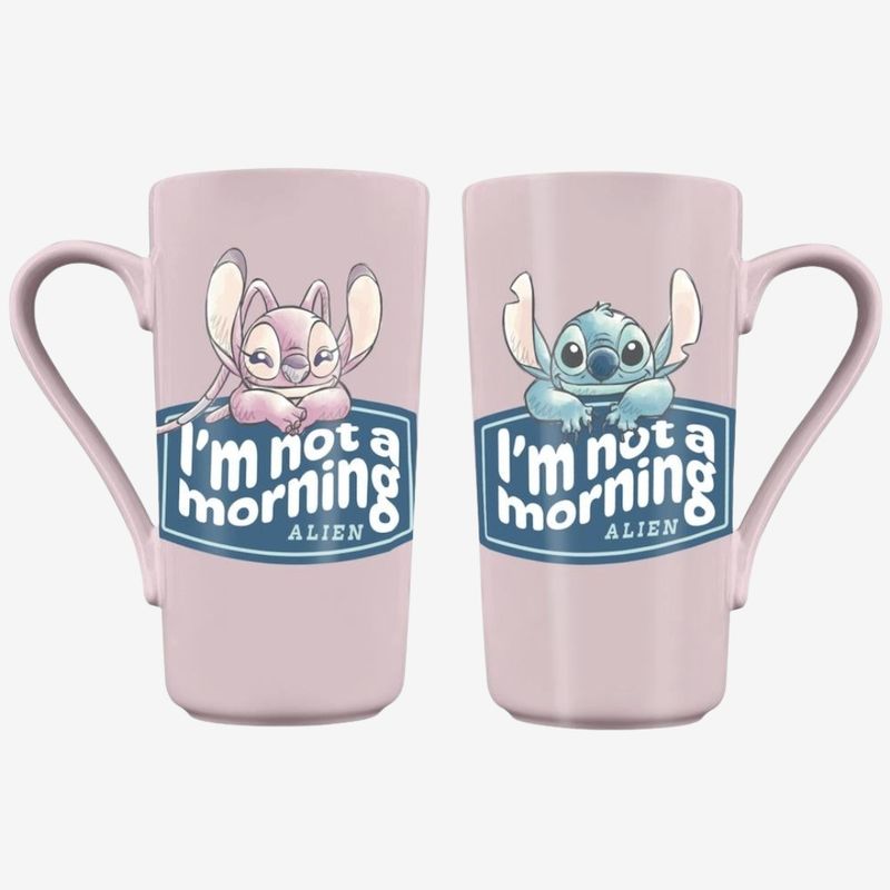 Lilo Stitch im Not A Morning Alien Grande Mug