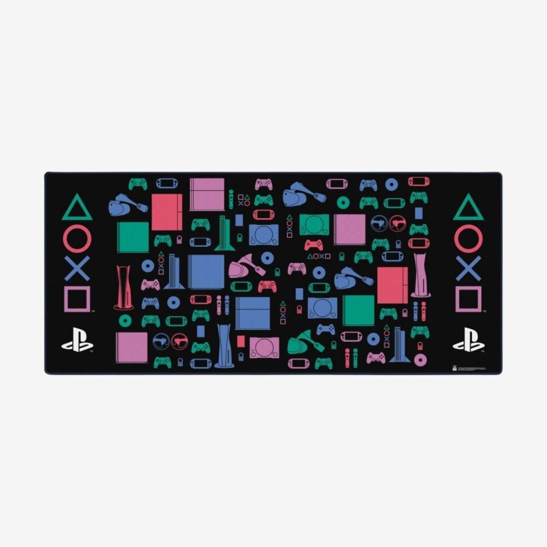 Playstation (Classic Colours) XL Desk Mat 81x36cm