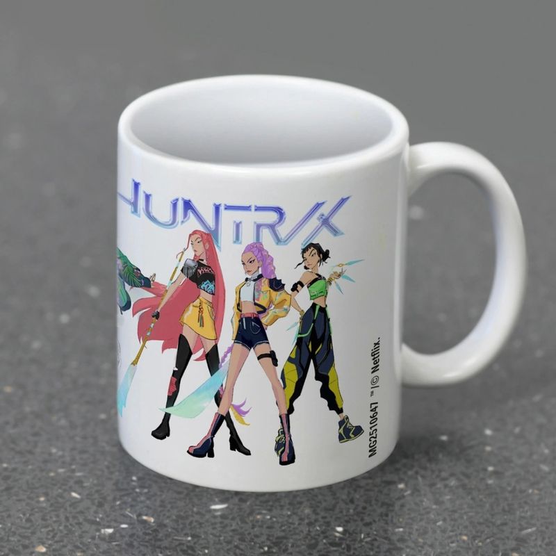 KPOP Demon Hunters (Huntrix) White Mug