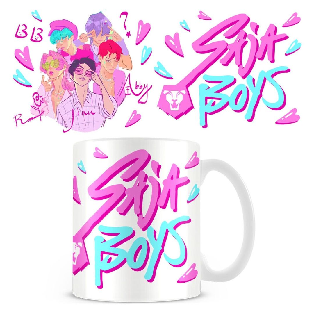 KPOP Demon Hunters Saja Boys Pod Mug KPOP Demon Hunters Saja Boys Pod Mug