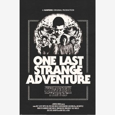Stranger Things 5 One Last Adventure Maxi Poster (A49)