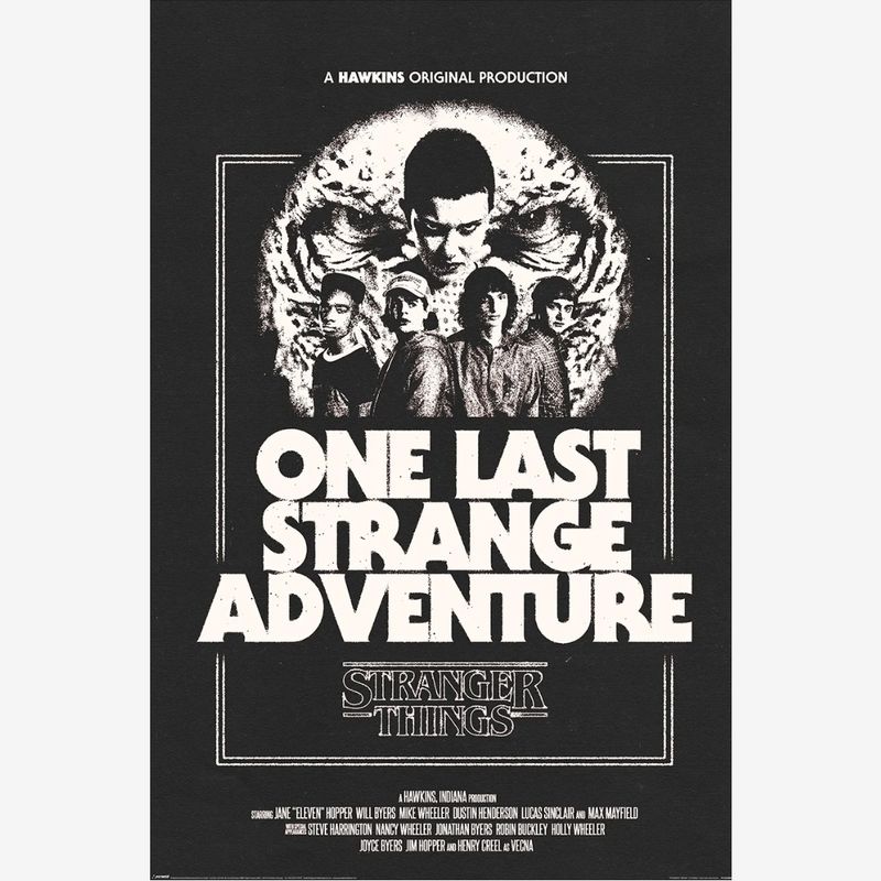 Stranger Things 5 One Last Adventure Maxi Poster (A49)