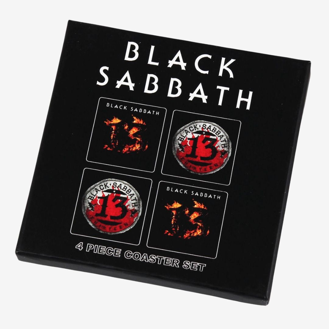 Black Sabbath 13 Album Coaster Set: 4 Piece