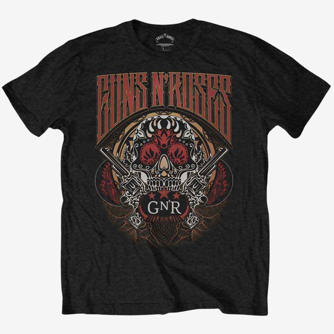 Guns N' Roses Unisex T-Shirt: Australia (Black) Guns N' Roses Unisex T-Shirt: Australia (Black), Size: Small