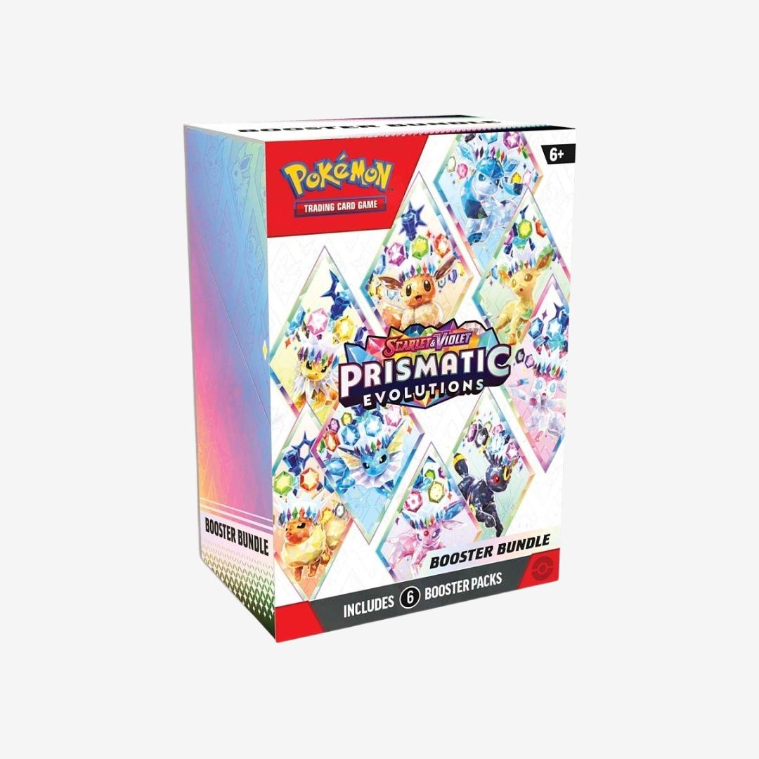 Pokémon TCG: Scarlet &amp; Violet-Prismatic Evolutions Booster Bundle