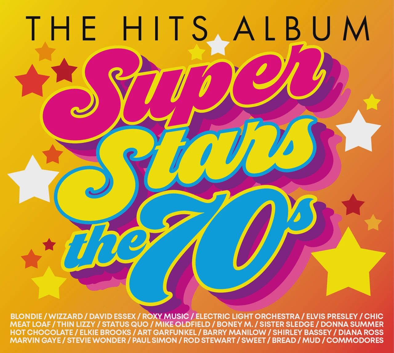 Various Artists | The Hits Album: Superstars The 70s | 3CD 1245