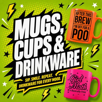 Mugs Cups & Drinkware