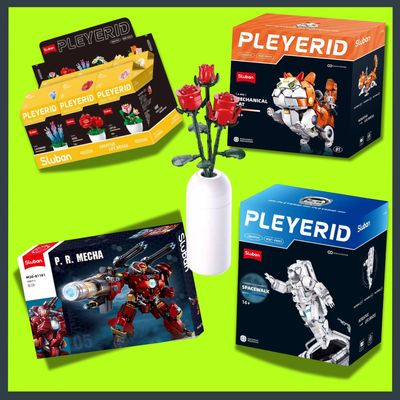 Playbricks, Built the same. Priced better!