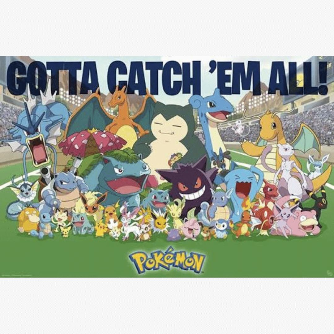 Pokemon All Time Favourites Maxi Poster (A38)