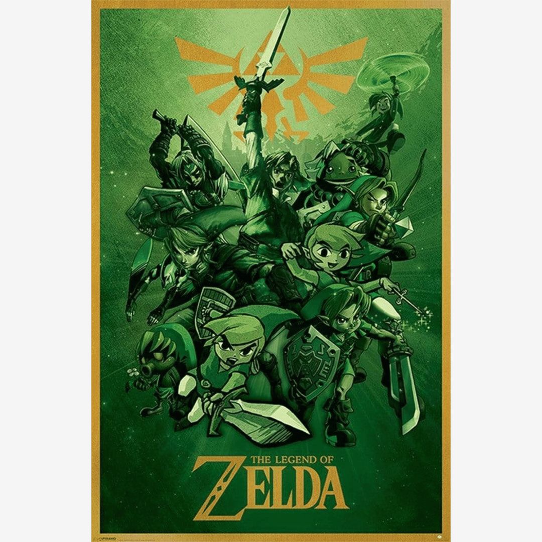 THE LEGEND OF ZELDA (LINK) MAXI POSTER (A5)
