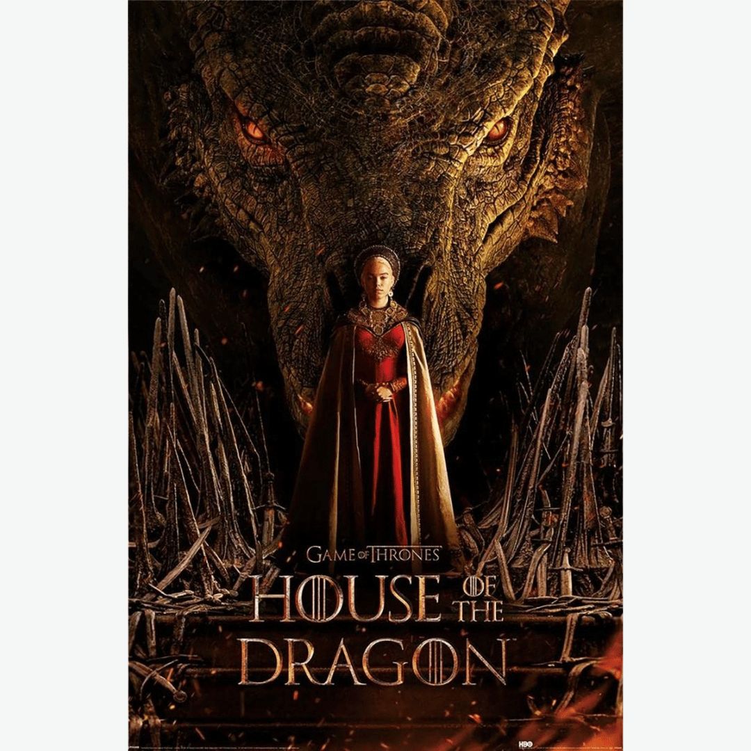 HOUSE OF THE DRAGON (DRAGON THRONE) MAXI POSTER (11)