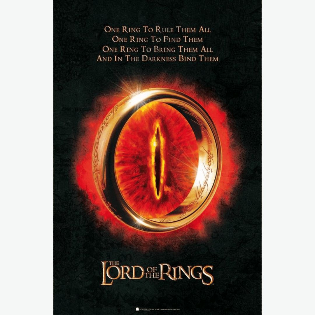 Lord Of The Rings The One Ring Maxi Poster