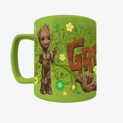Groot (Face) Fuzzy Mug