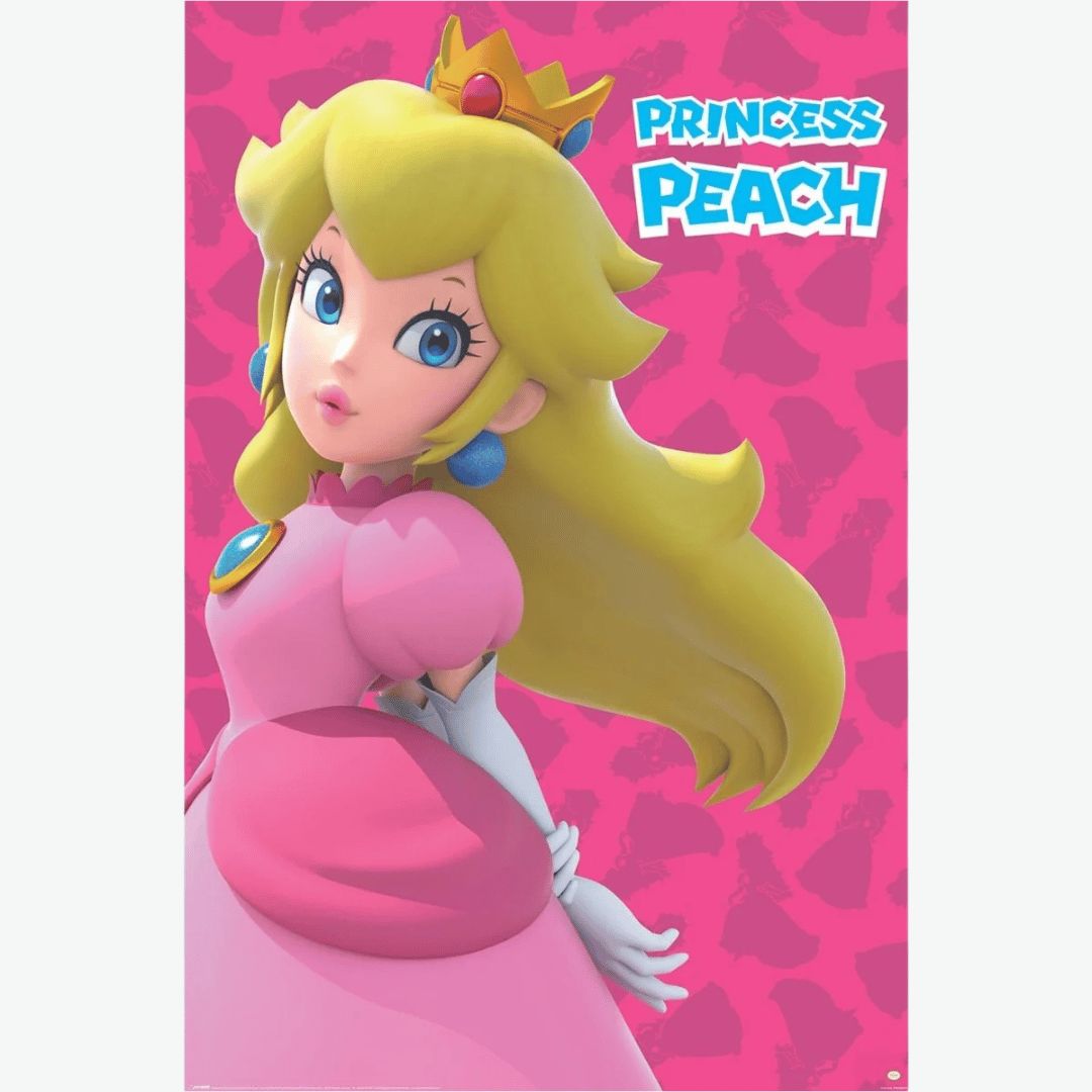 NINTENDO (PRINCESS PEACH) MAXI POSTER (A5)