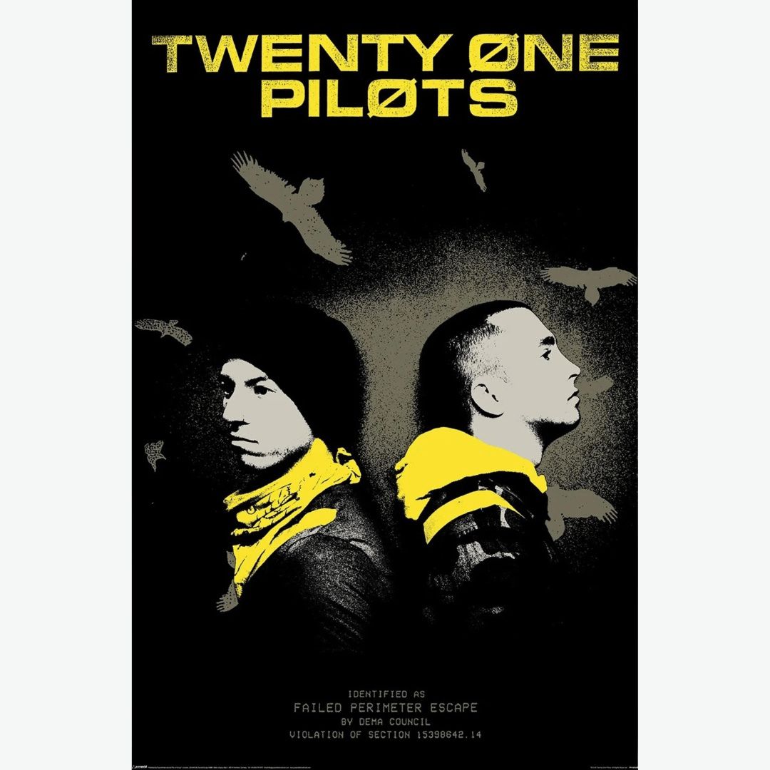 21 PILOTS (TRENCH VULTURES) MAXI POSTER (A54)
