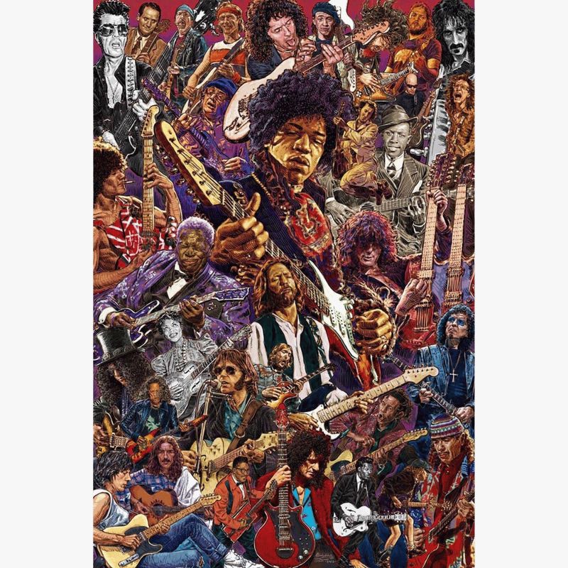 Legendary Guitarists Maxi Poster (A18)