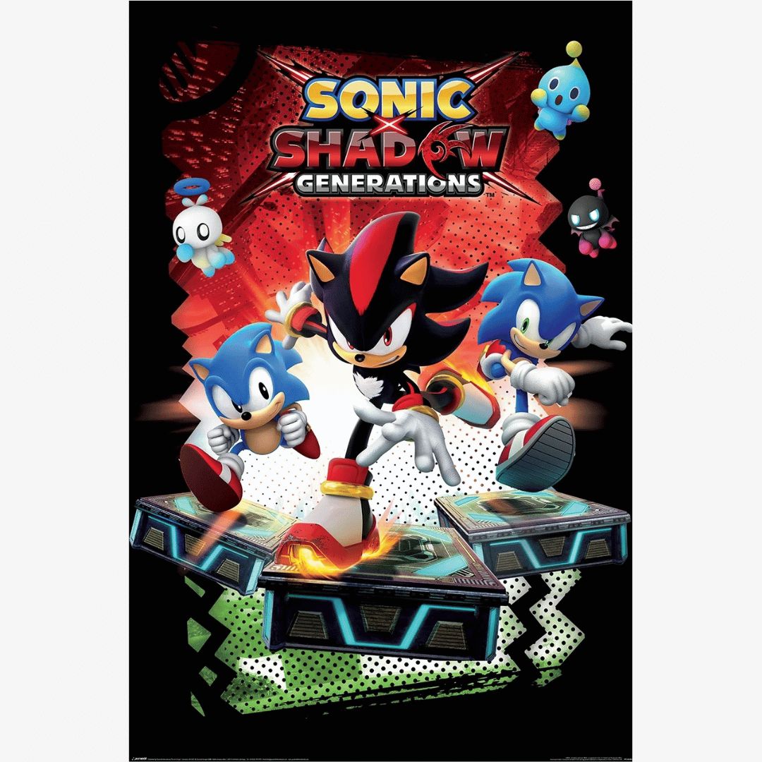 SONIC (SHADOW GENERARTIONS) MAXI POSTER (A29)