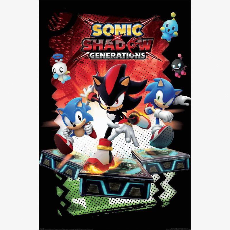 SONIC (SHADOW GENERARTIONS) MAXI POSTER (A29)