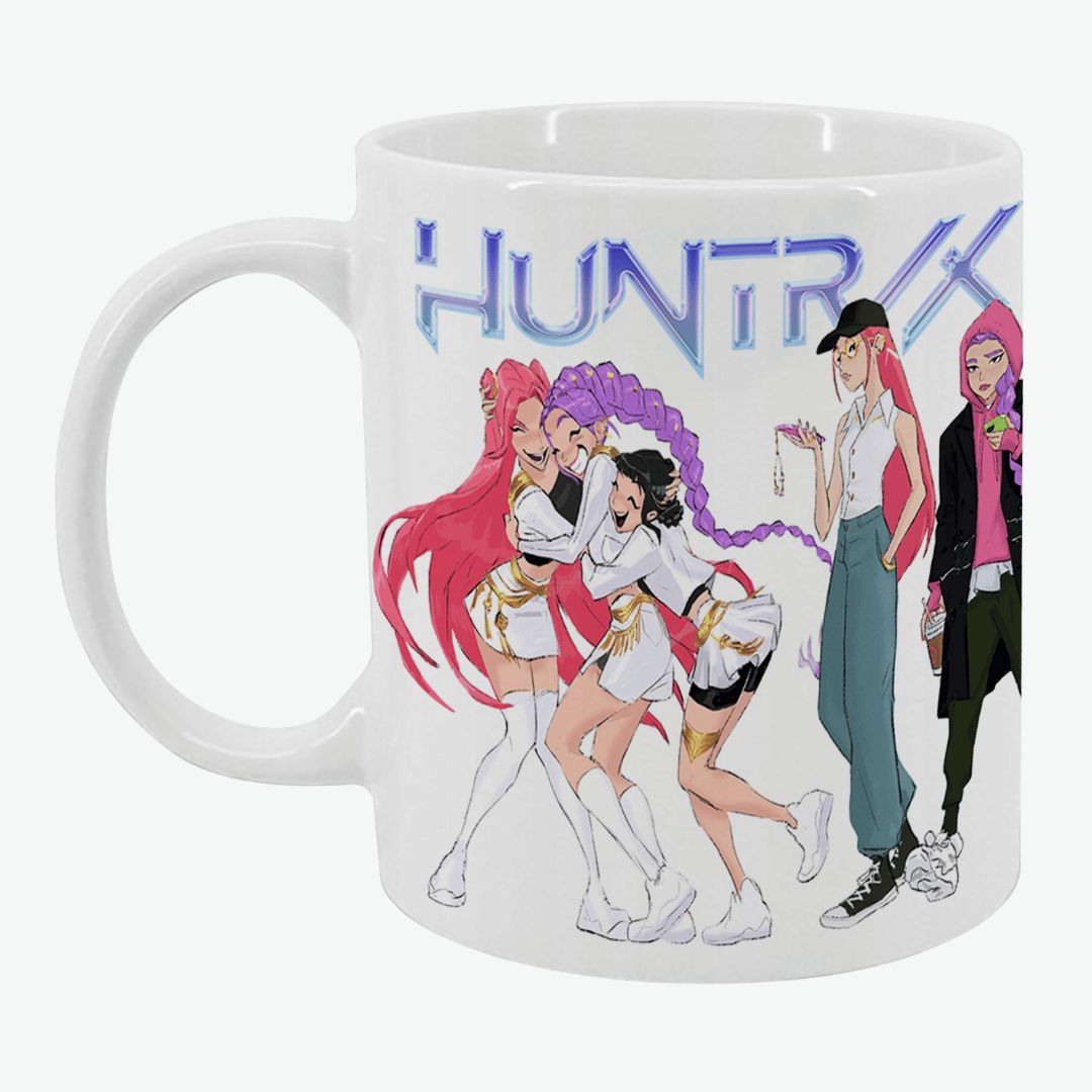 KPOP Demon Hunters (Huntrix) White Mug KPOP Demon Hunters (Huntrix) White Mug