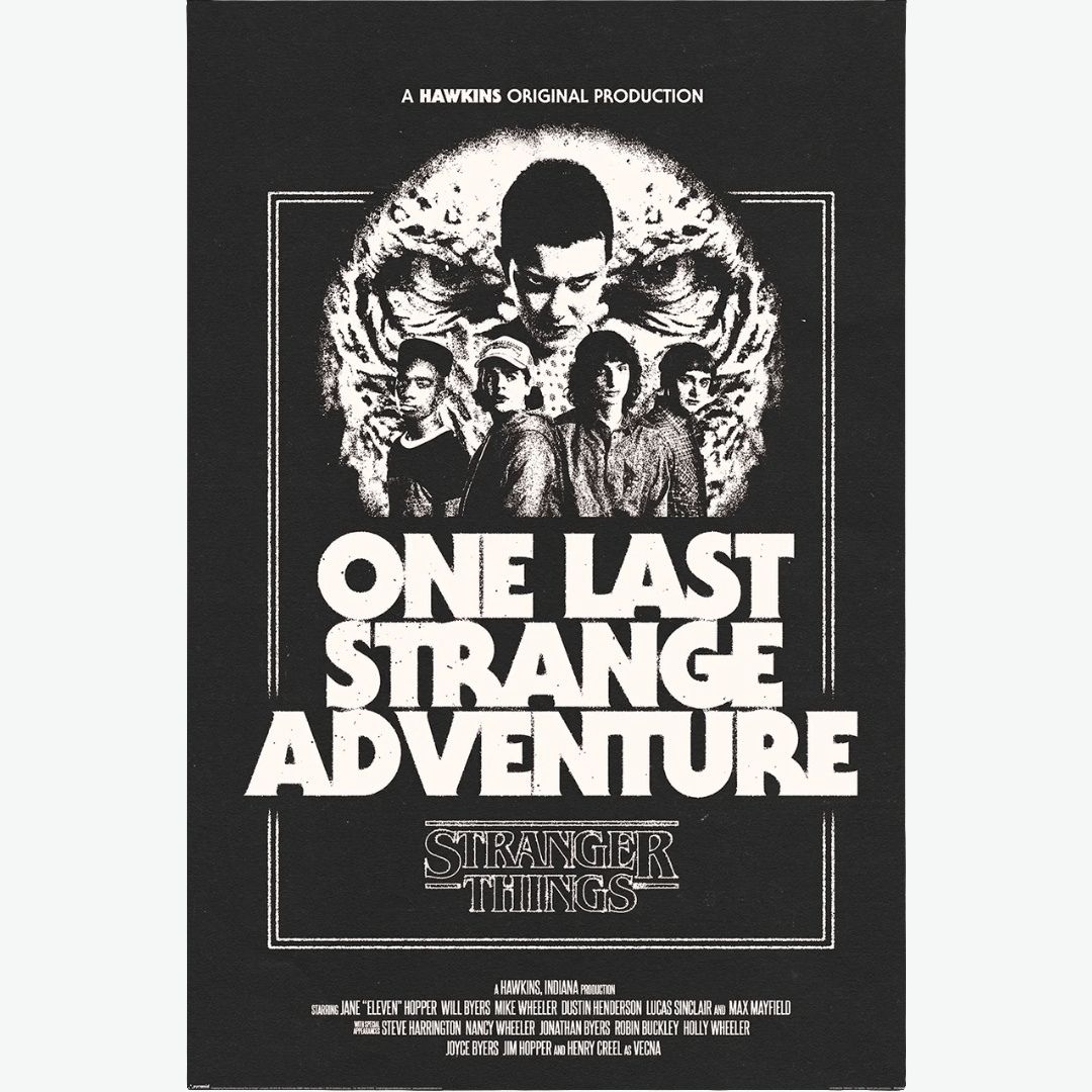 Stranger Things 5 One Last Adventure Maxi Poster (A49)