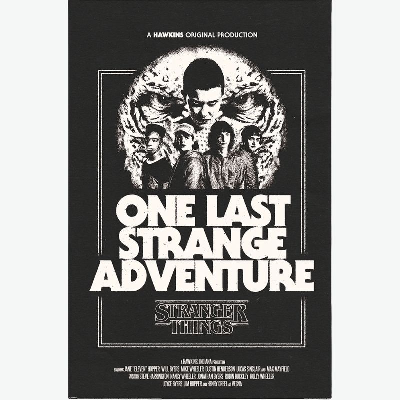 Stranger Things 5 One Last Adventure Maxi Poster (A49)