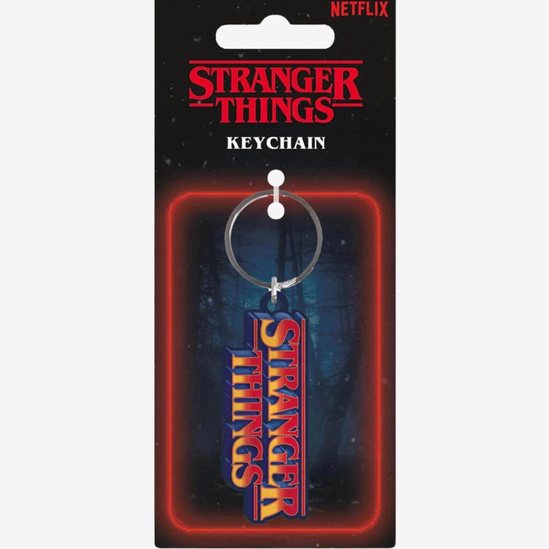 Stranger Things S5 - Retro Logo Keychain