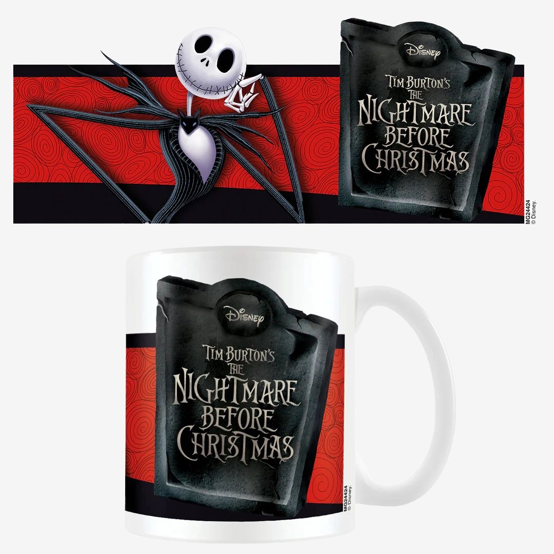 The Nightmare Before Christmas (Jack&amp;Sally) Mug, Coaster &amp; Keychain Gift Set