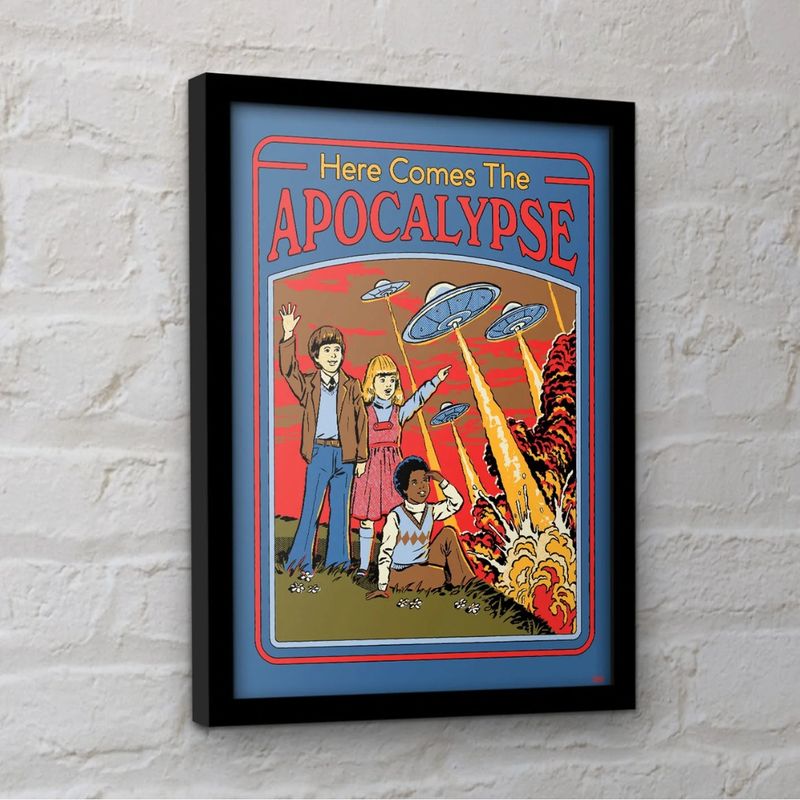 Steven Rhodes (Here Comes The Apocalypse) Framed 30x40cm Print