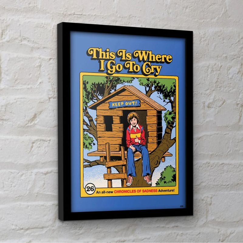 Steven Rhodes (This Is Where I Go) Framed 30x40cm Print