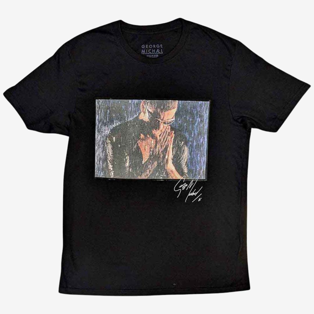 George Michael Unisex T-Shirt: Film Still (Black), Size: Medium