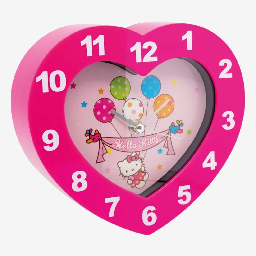 Sanrio Heart Shaped Wall Clock