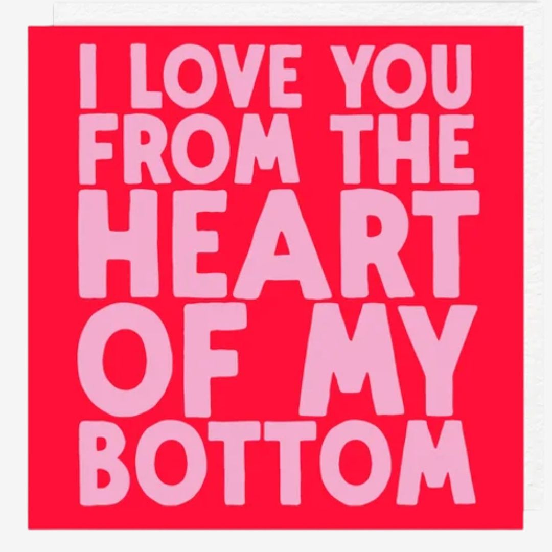 Heart of Bottom Red