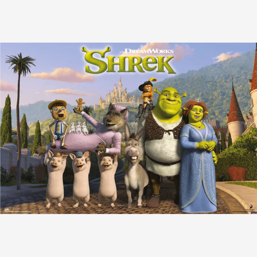 Shrek Cast 61 x 91.5cm Maxi Poster (A8)