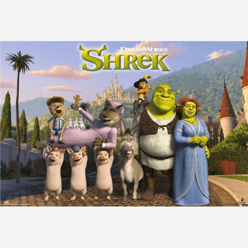 Shrek Cast 61 x 91.5cm Maxi Poster (A8)