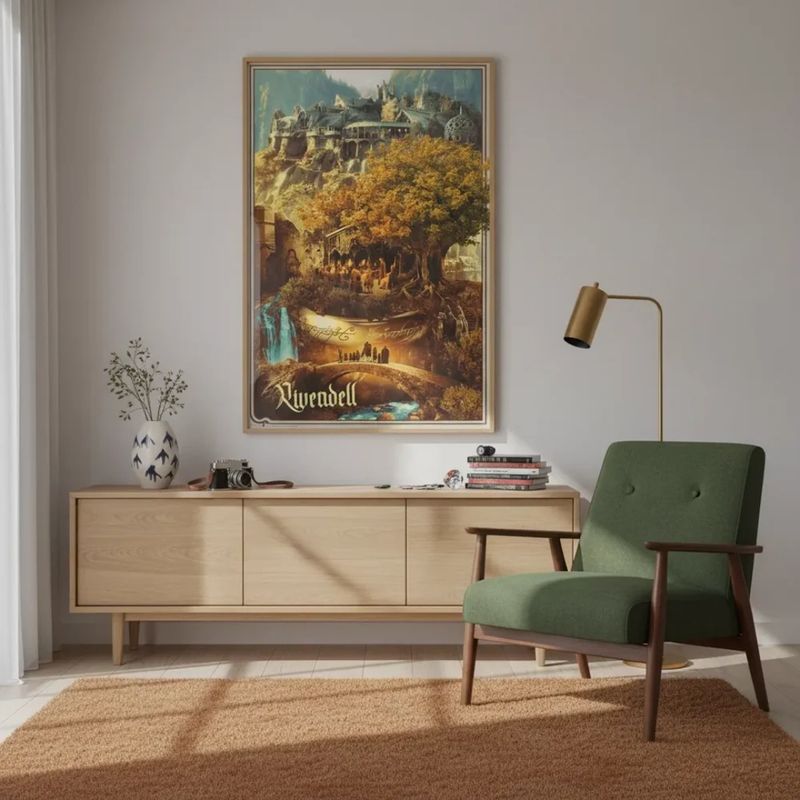 The Lord of The Rings Rivendell 61 x 91.5cm Maxi Poster (A13)