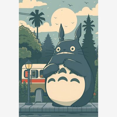 Totoro Forest Monster 61 x 91.5cm Maxi Poster (A32)