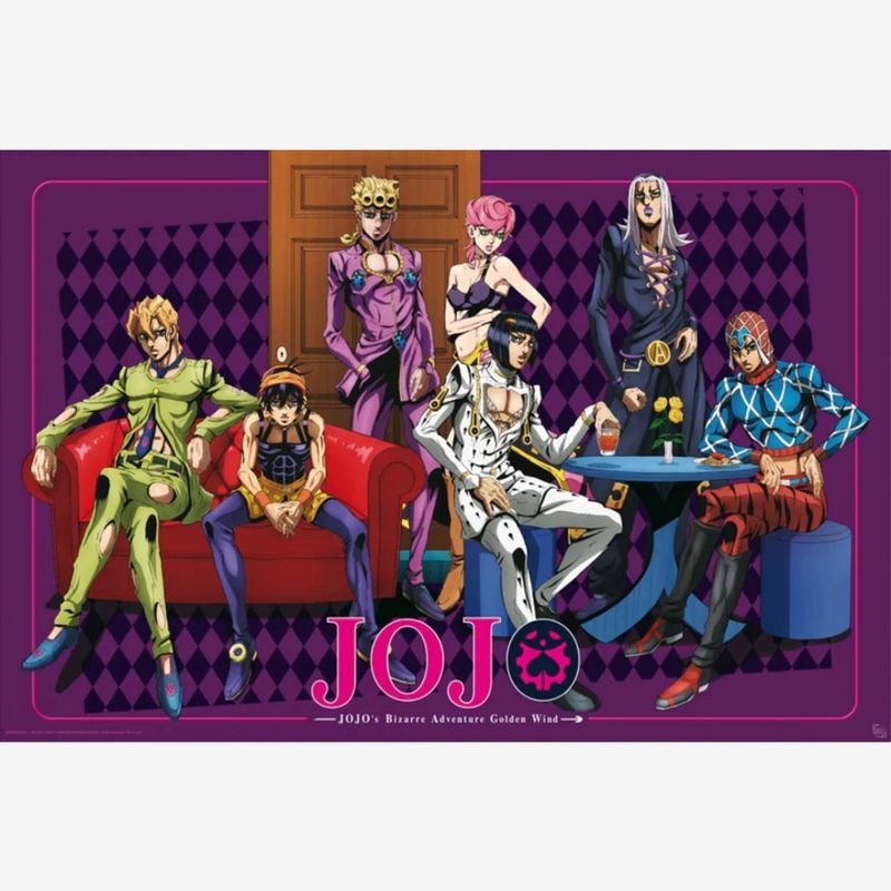 Jojo's Bizarre Adventure Golden Wind Team 61 x 91.5cm Maxi Poster (A37)