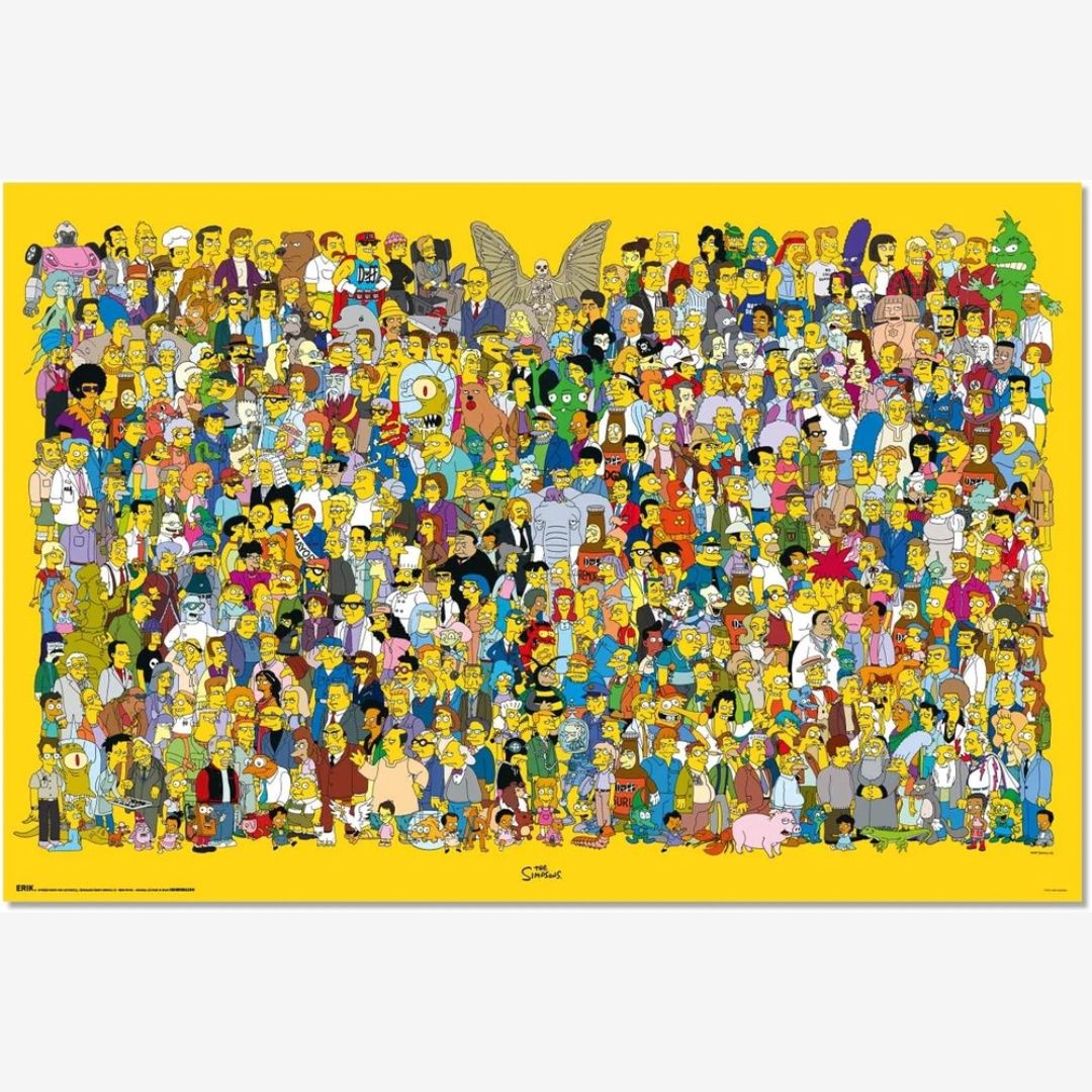 The Simpsons Cast 61 x 91.5cm Maxi Poster (A46)