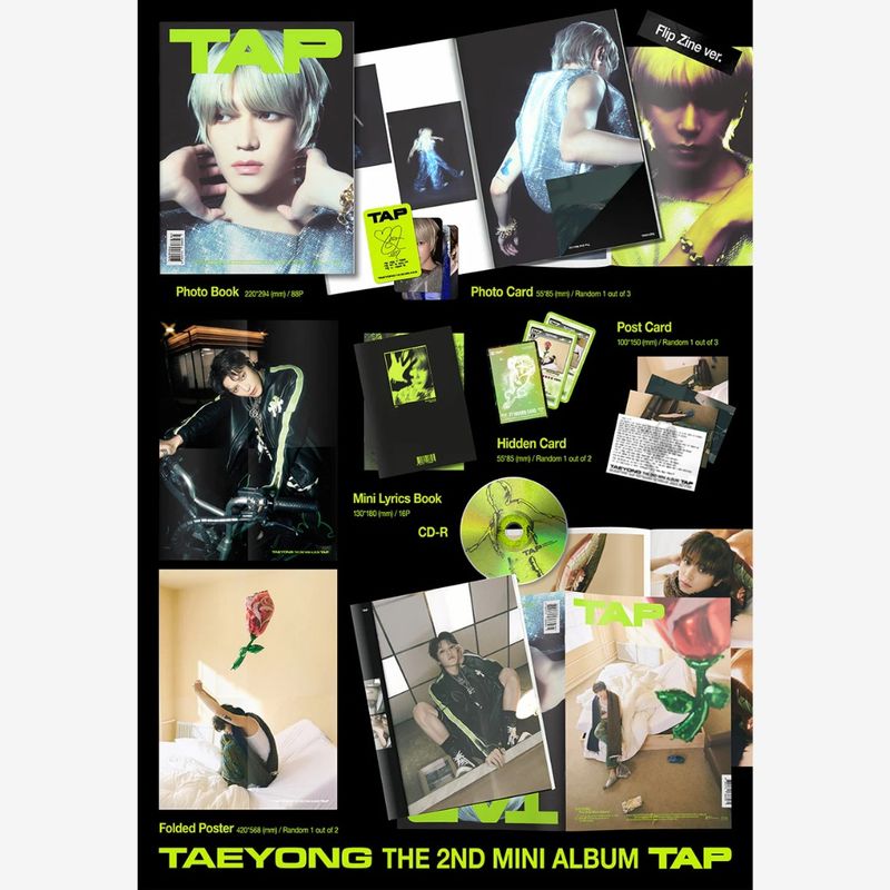 Taeyong | Tap | Flip Zine | CD