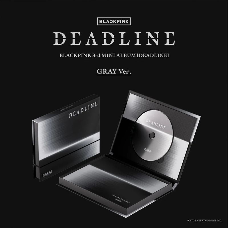 BLACKPINK | DEADLINE | Gray Ver. | CD