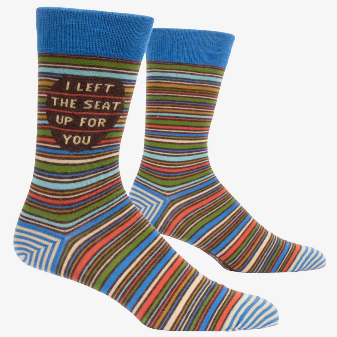 I Left The Seat Up Socks
