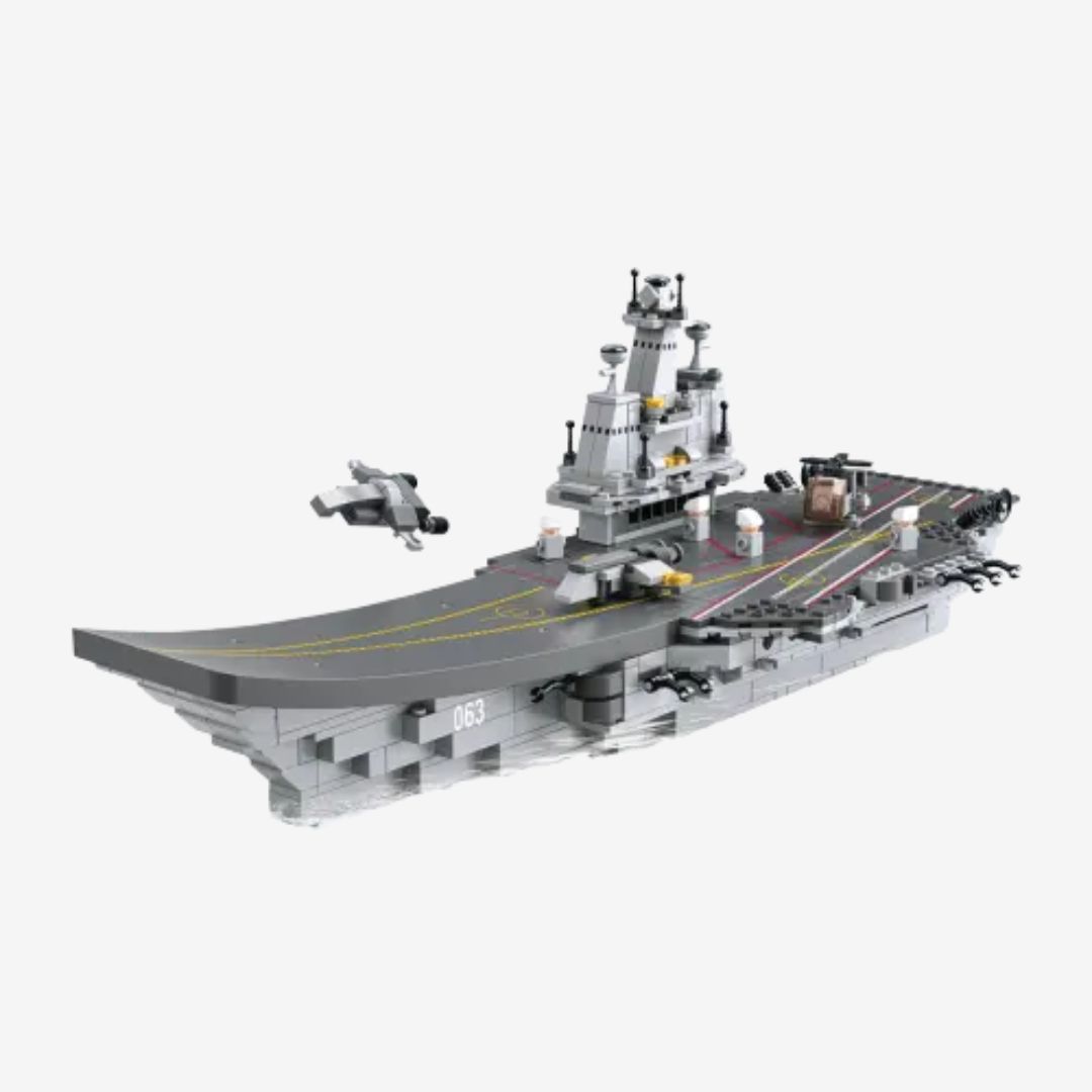 Sluban Aircraft Carrier 9-INTO-1 Building Set (Collect All 9)