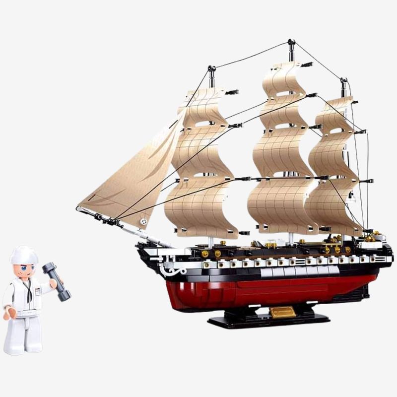 Sluban Constitution Frigate 1:170