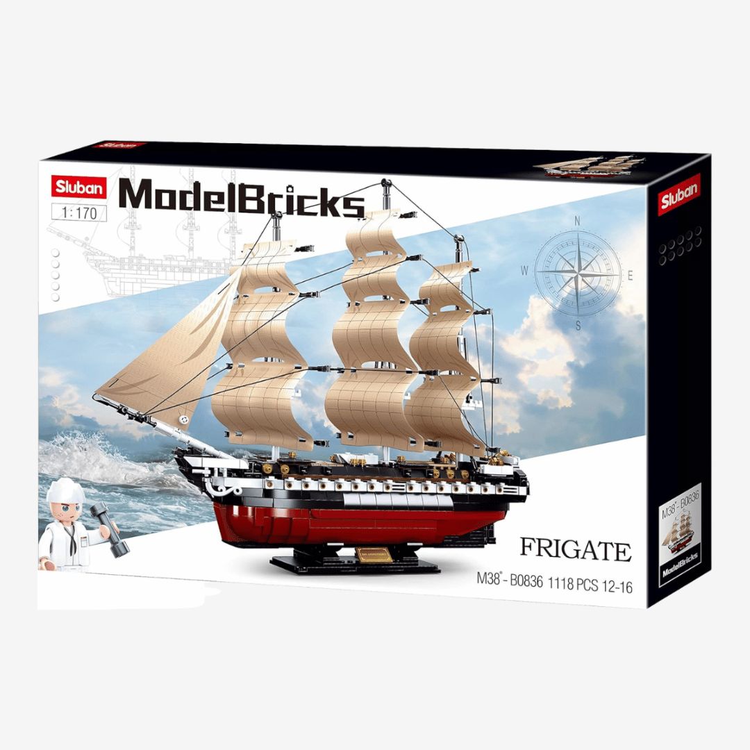 Sluban Constitution Frigate 1:170