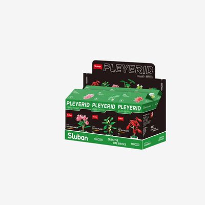 Sluban Flowers M38-B1075 Tropical Plant In A Pot