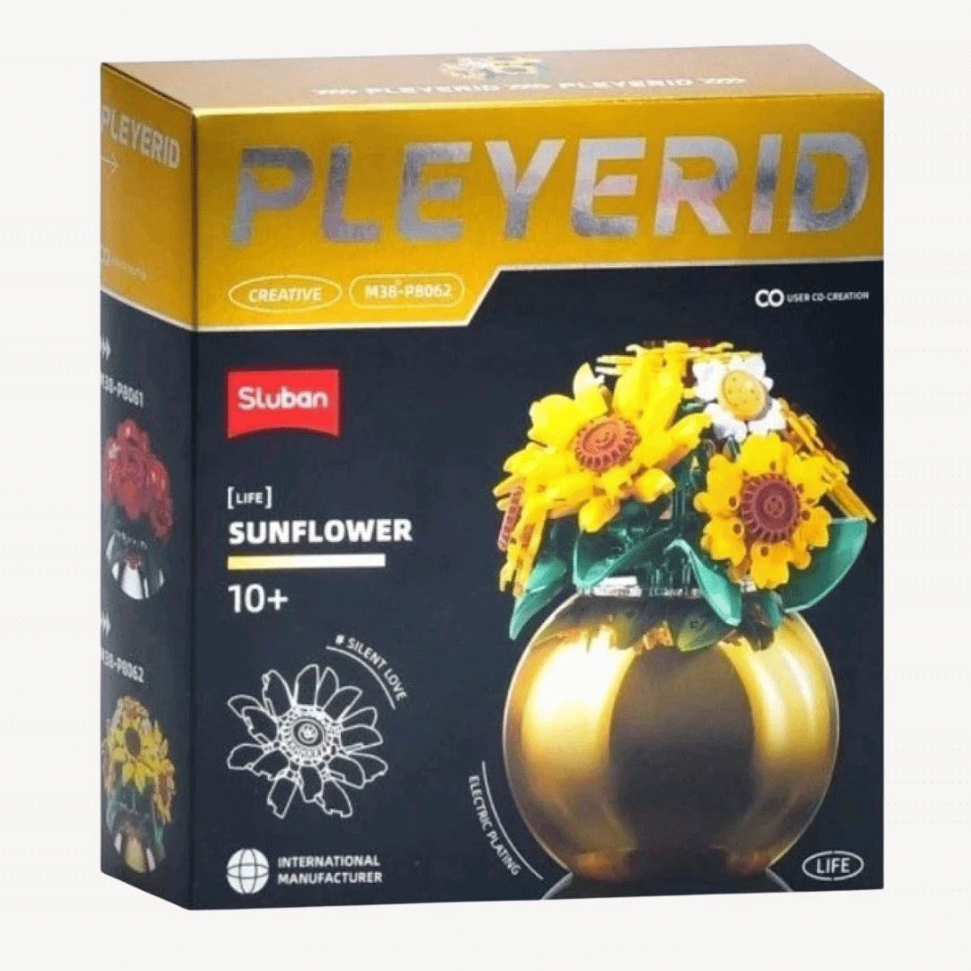 Sluban Pleyerid M38-P8062 Sunflower Set