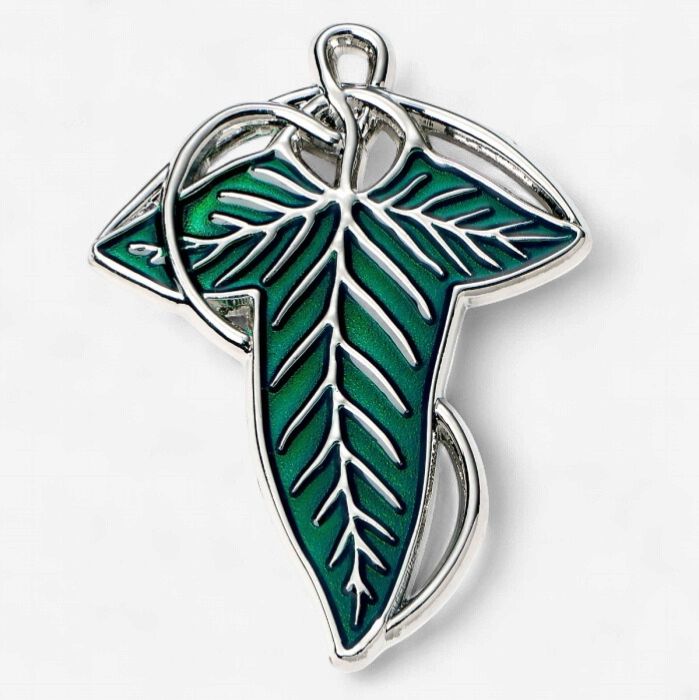 The Lord of The Rings The Leaf Of Lorien Pin Badge