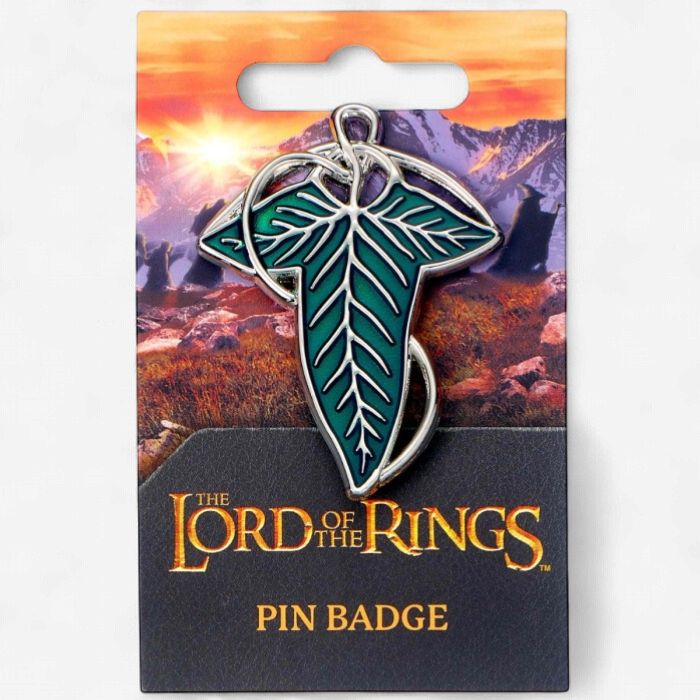 The Lord of The Rings The Leaf Of Lorien Pin Badge