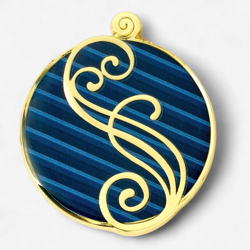 Wicked Blue Shiz University Pin Badge