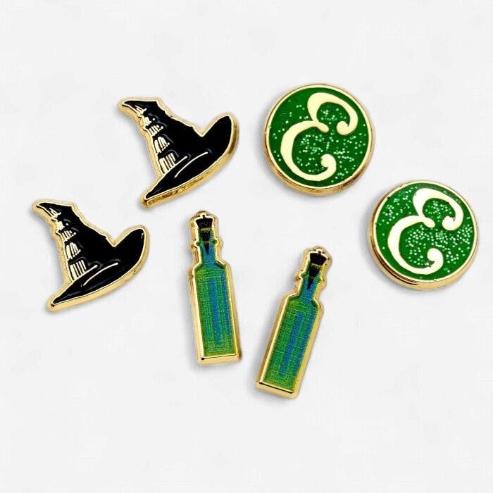 Wicked Elphaba Stud Earring Set